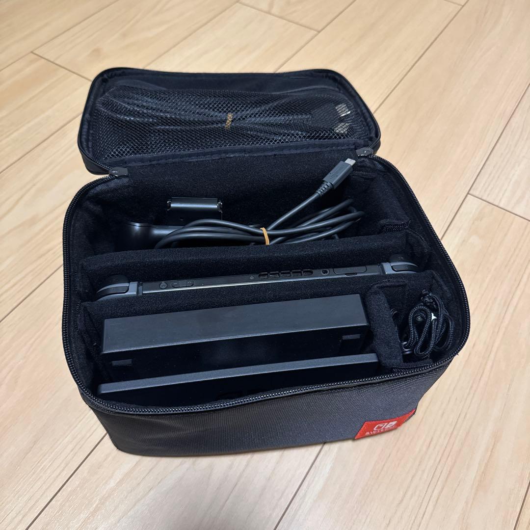 Switch本体（グレー）+付属品+まるごと収納バッグ