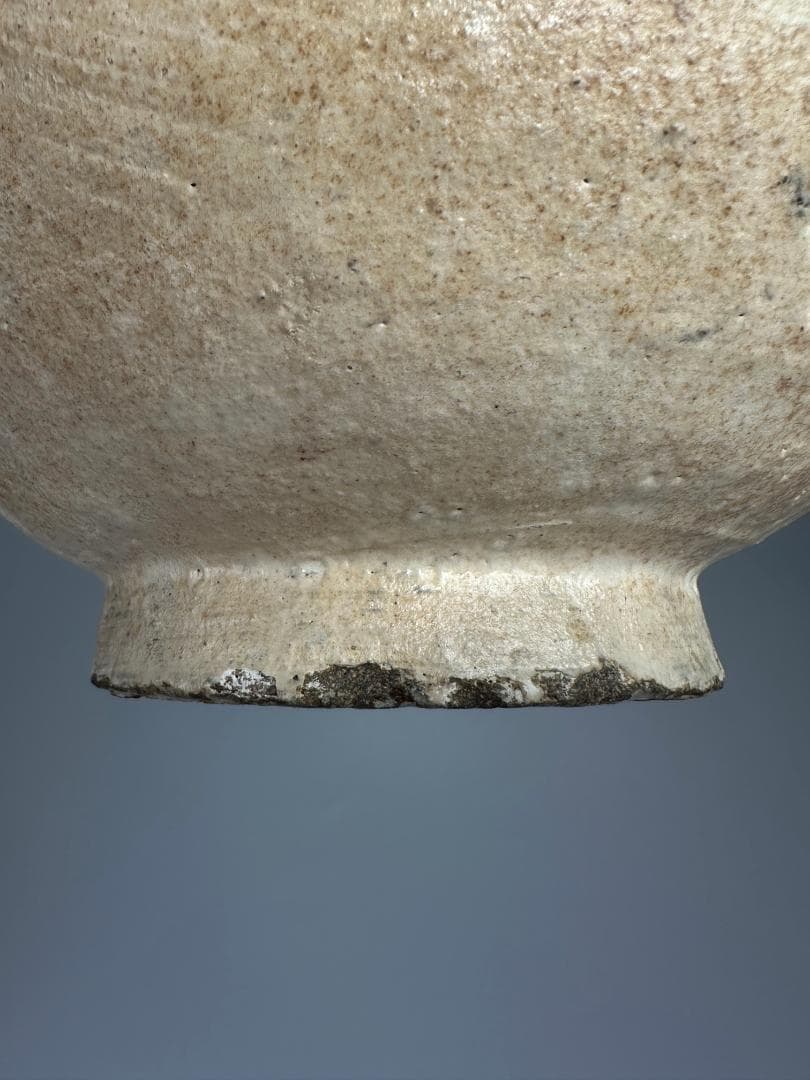 韓国美術 李朝時代 15～16世紀 李朝中期 刷毛目花瓶 華道具