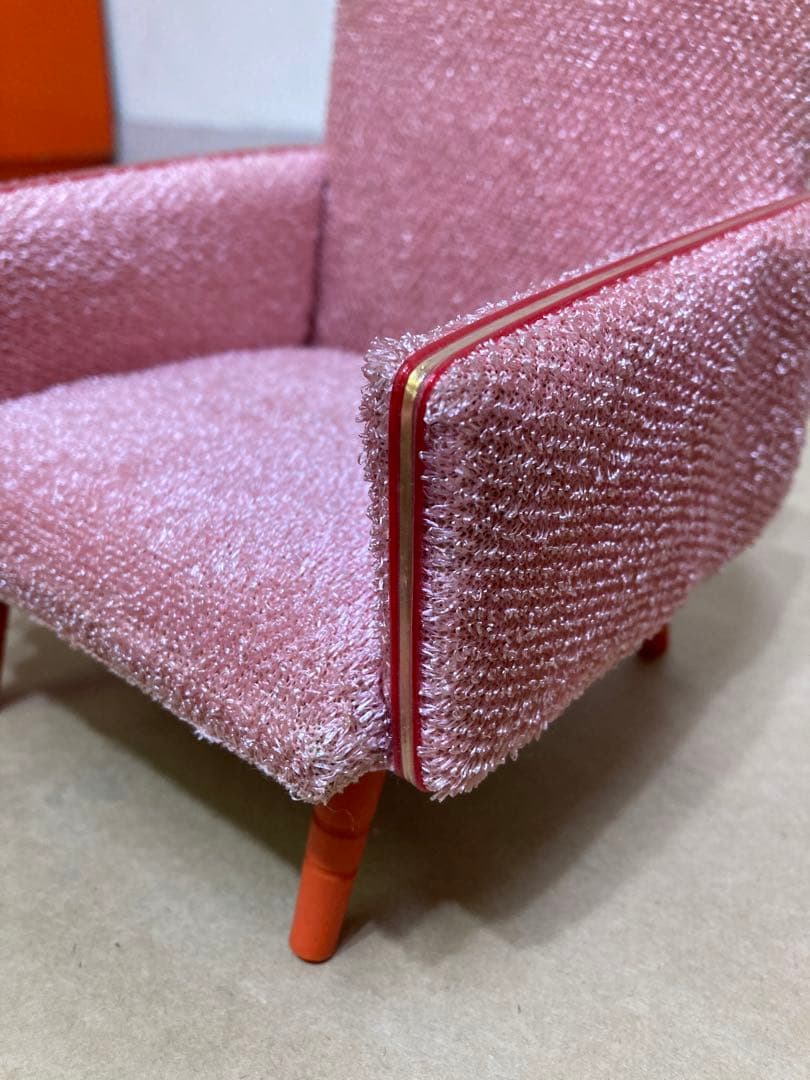 希少 JUNPO TOY ミニチュア家具 ソファ＋テーブル椅子セット　昭和レトロ