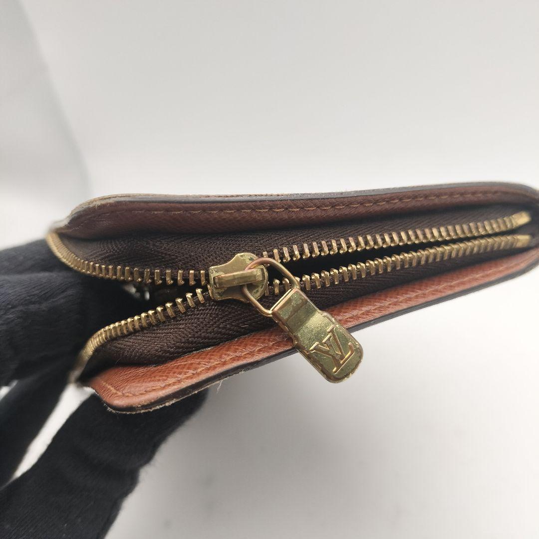 ルイヴィトン　長財布　財布　ポルトモネジップ　モノグラム　ブラウン