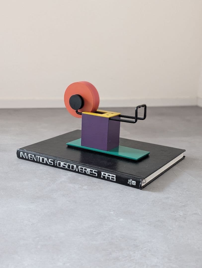 80's ワキタハイテクス 三原昌平 テープカッター ヴィンテージ ポスト