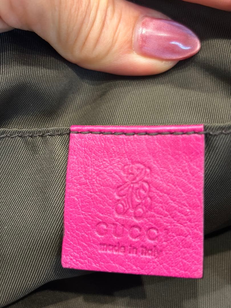 GUCCIカエル型手提げバッグ　美品