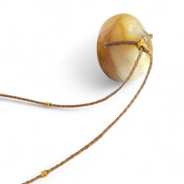 オカベマサノリ アンティークビーズ ネックレス 古代ビーズ 印章