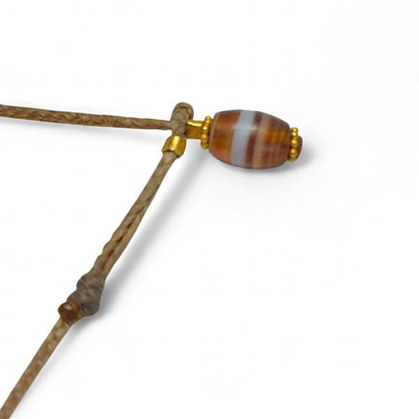 オカベマサノリ アンティークビーズ ネックレス 古代ビーズ 印章