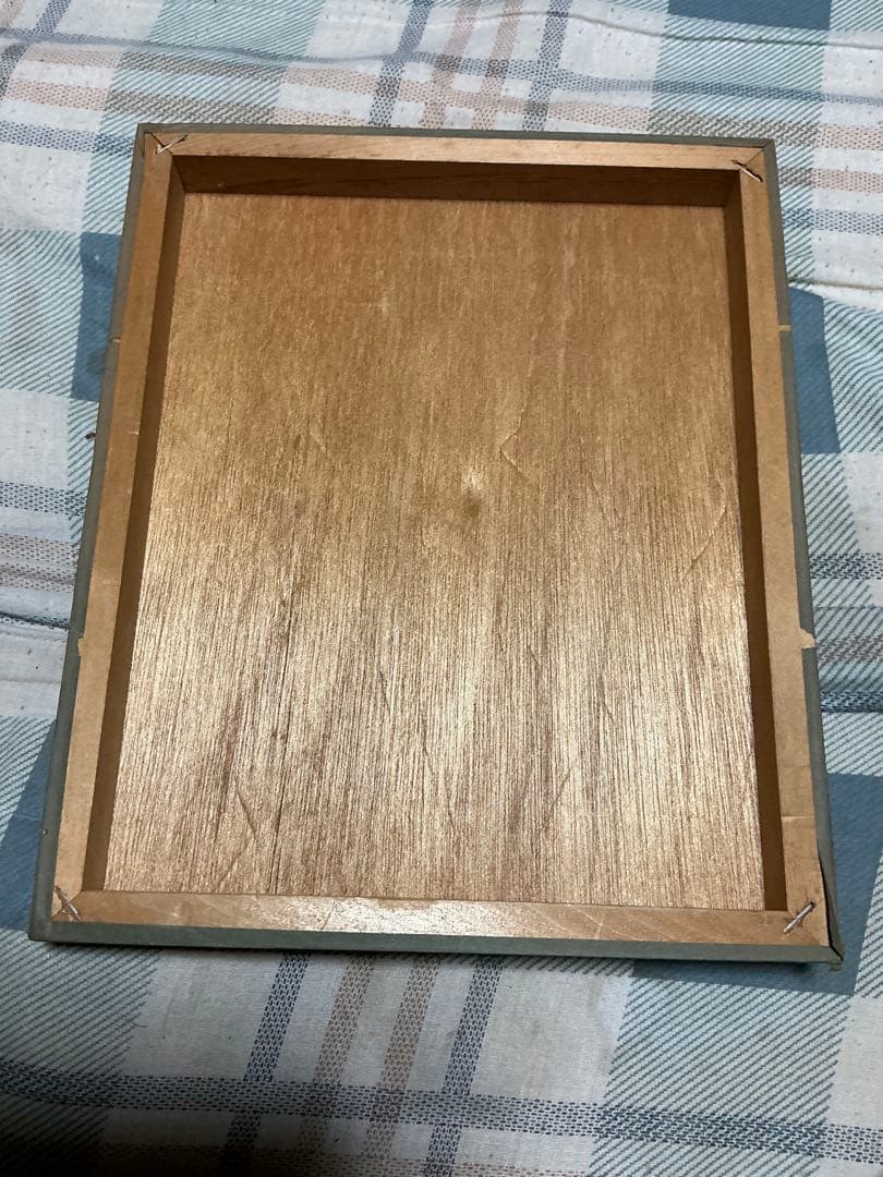 高倉健／唐獅子牡丹 卓上 木製パネル【角に傷が付いております。】