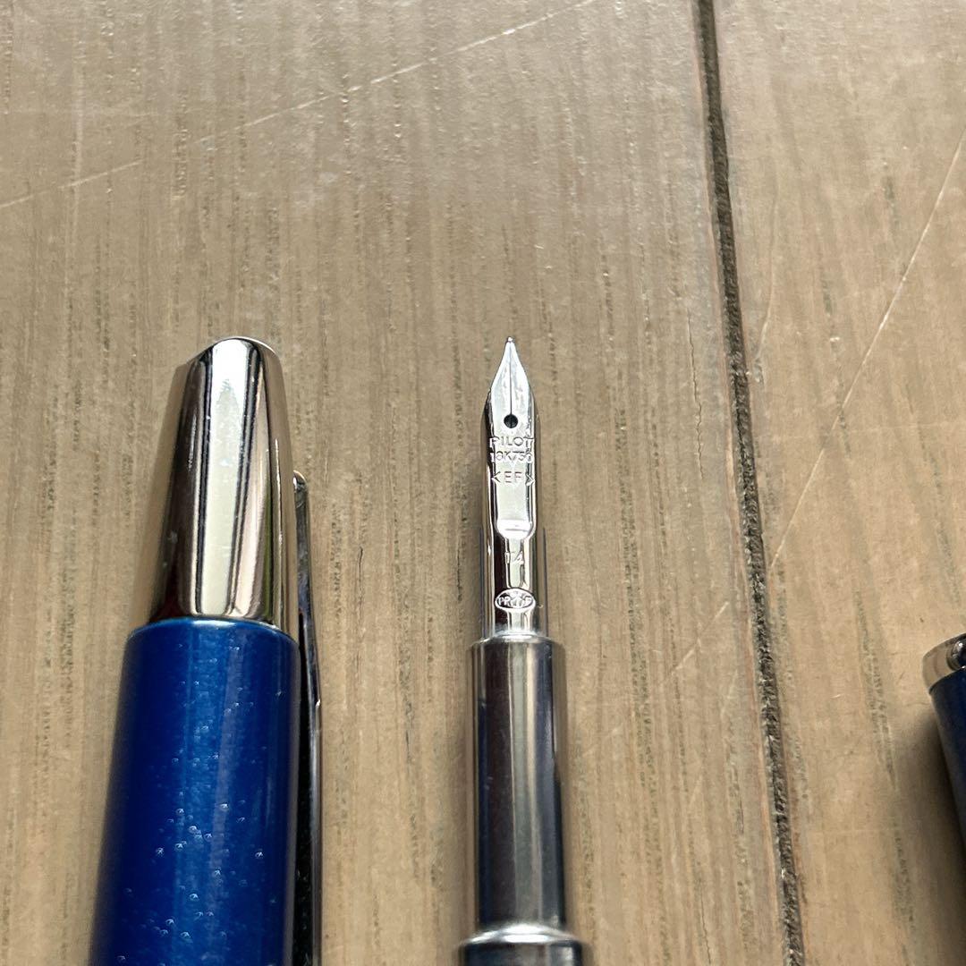 EFカスタム】2009年限定パールブルー キャップレスデシモ