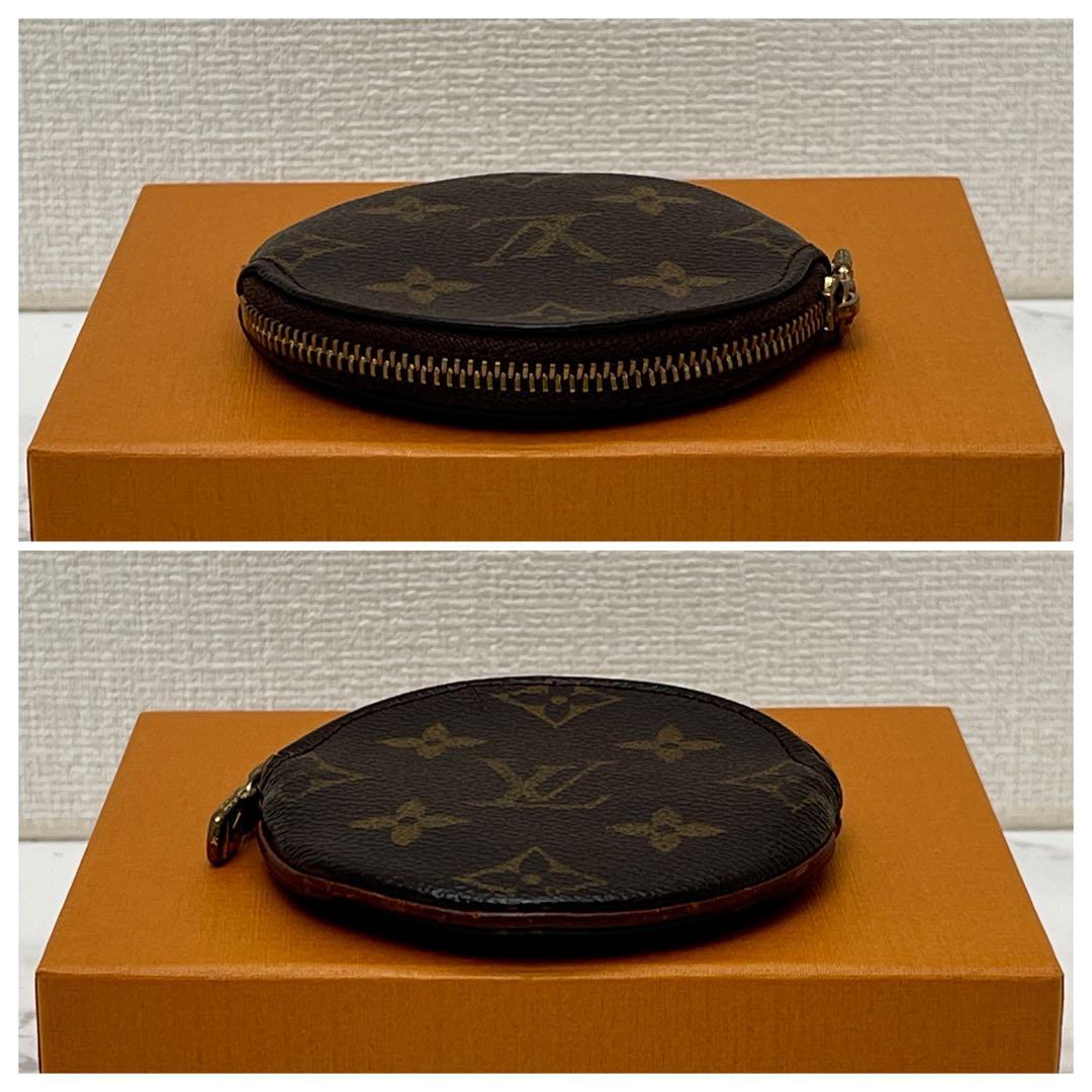 ルイヴィトン 小銭入れ ポルト モネ・ロン ケース ブラウン