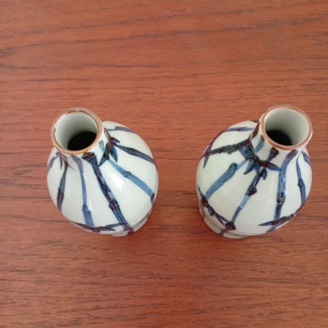 加藤幸兵衛（加藤福寿）　竹林文　徳利　（魯山人、古伊万里、李朝、古唐津）