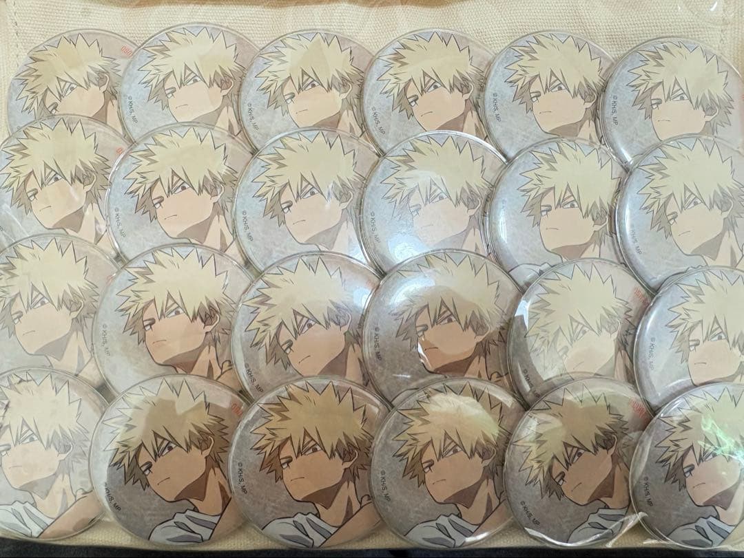 ベースヤードトーキョー 爆豪勝己 缶バッジ｜ヒロアカ ベースヤード