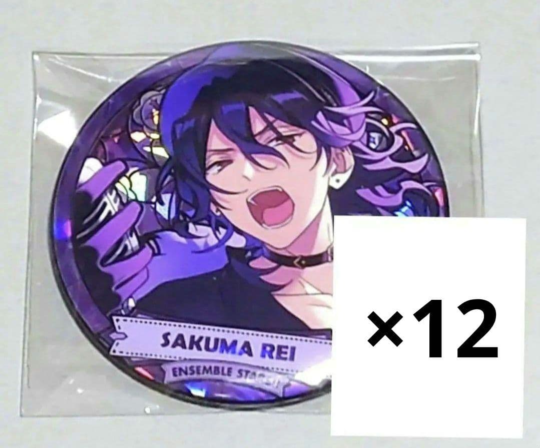 花窓缶バッジ 朔間零 あんスタ 中国限定 あんスタ 花窓缶