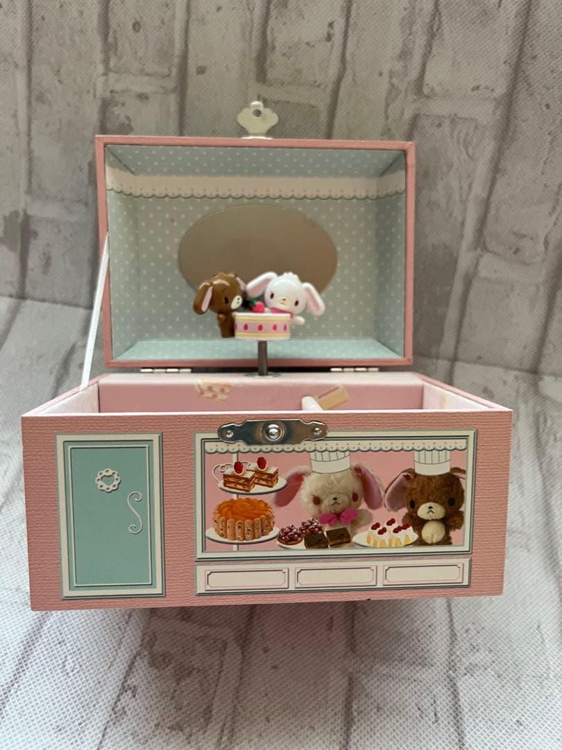 【シュガーバーニーズ】オルゴール付きジュエリーBOX
