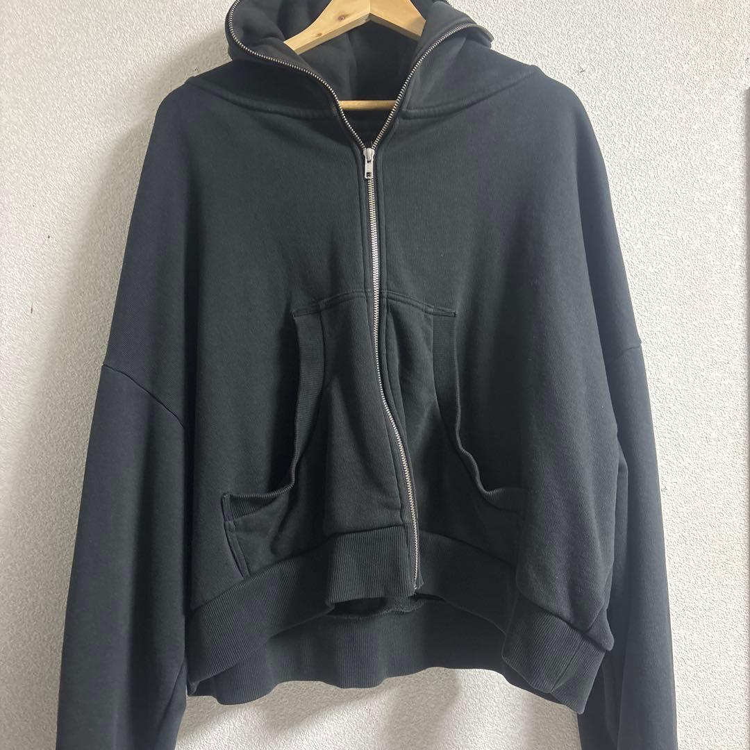 トップス Entire Studios ETERNAL ZIP black