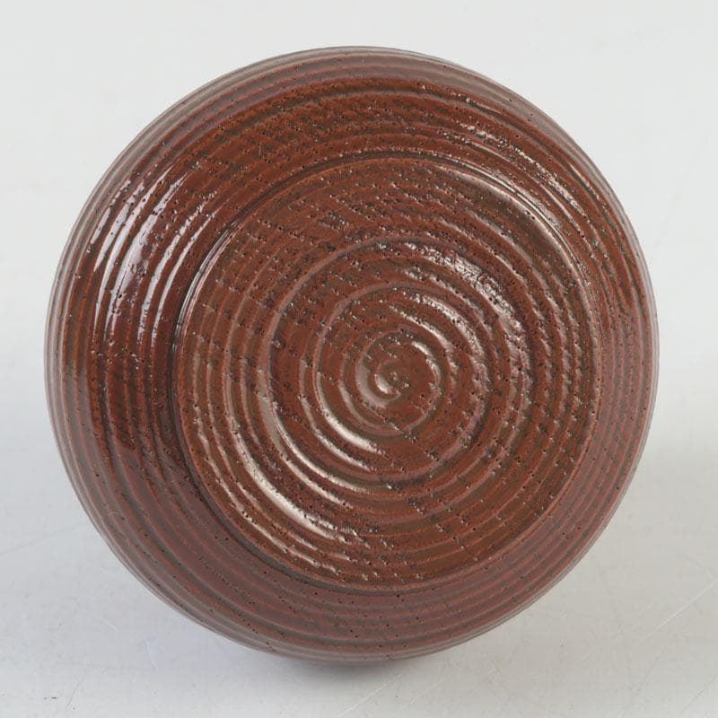 茶道具 漆塗 帽子茶器 棗 時代箱付 V 9816