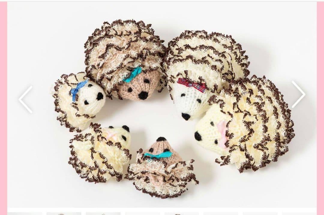 【新品未開封】ちいさなハリネズミのあみぐるみ　三國万里子　ほぼ日