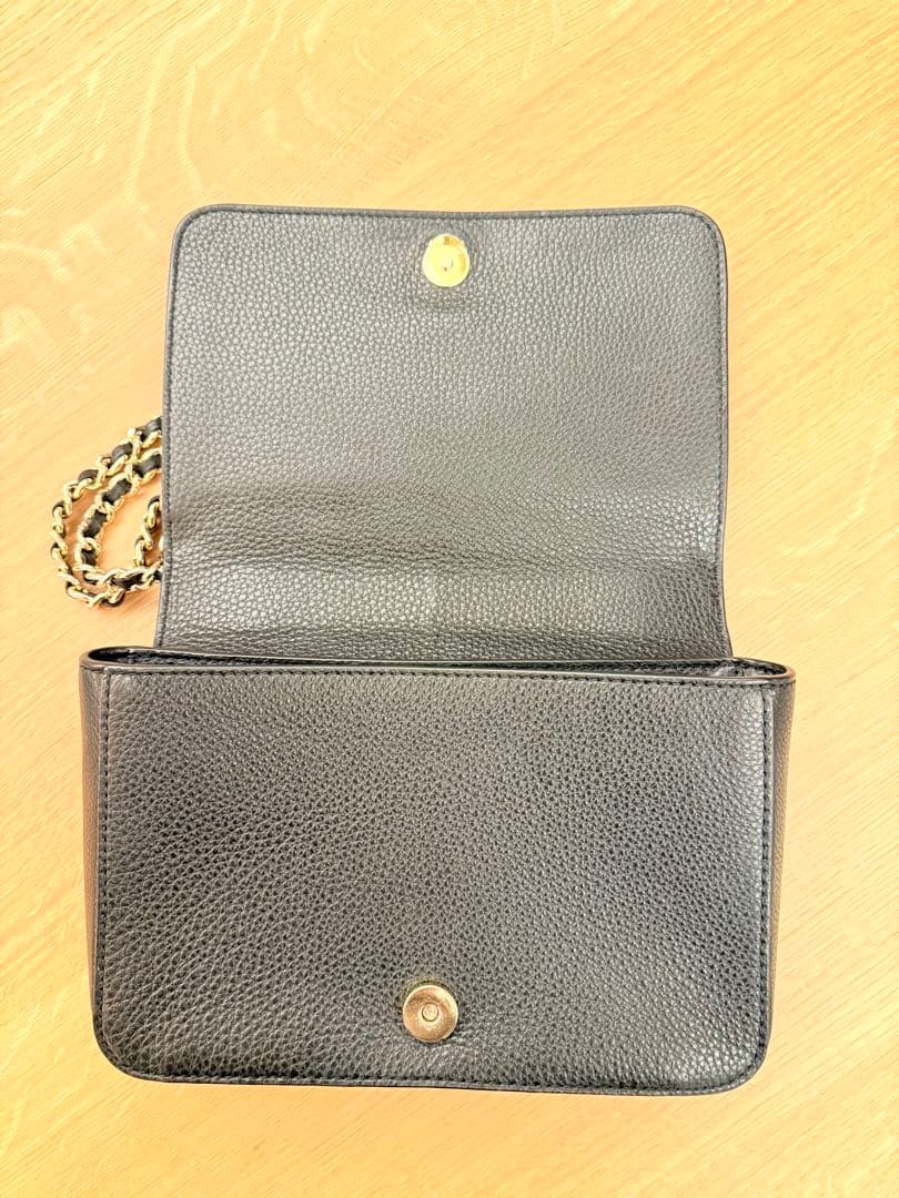 極美品 トリーバーチ ブリテン ショルダーバッグ 2way チェーン ブラック