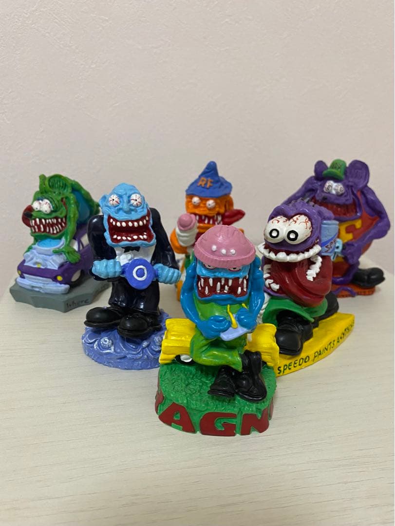 ビンテージ】希少品ラットフィンクRAT FINK ミニフィギュア6体セット