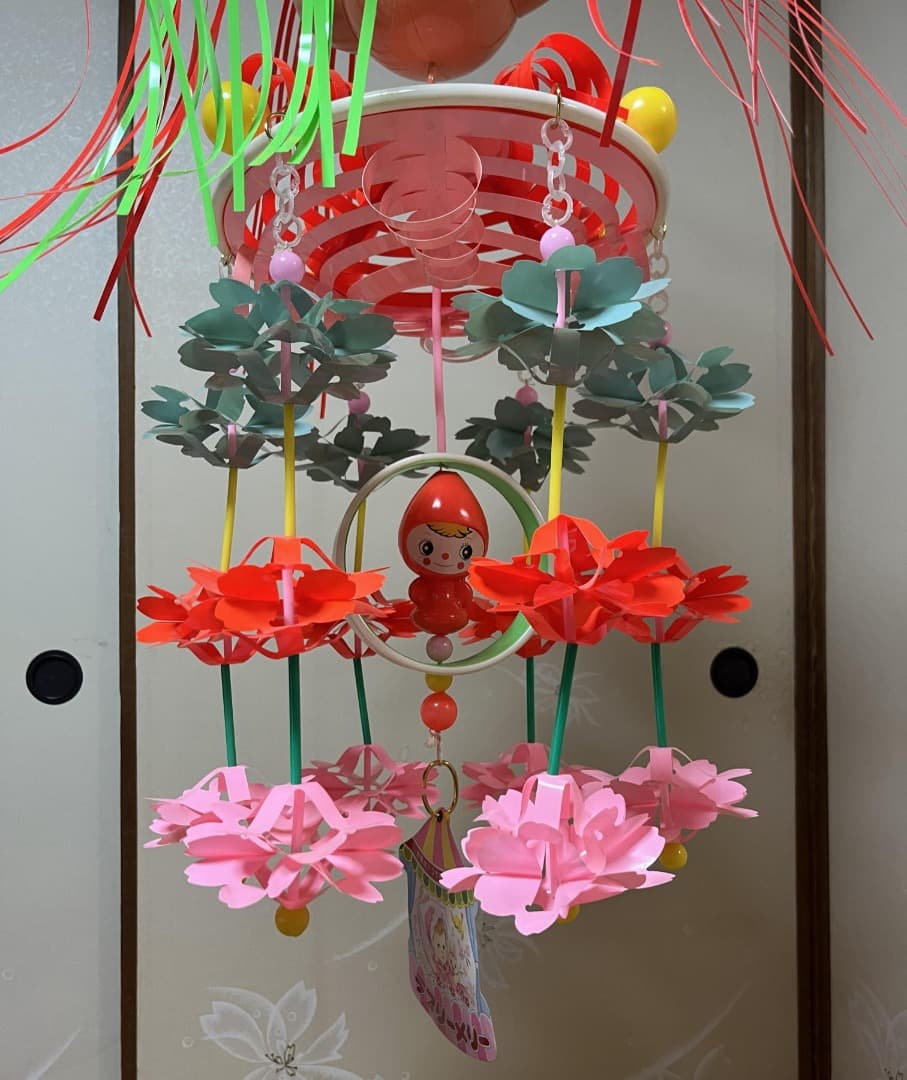 レトロ ワンタッチメリーゴーランド（中古）