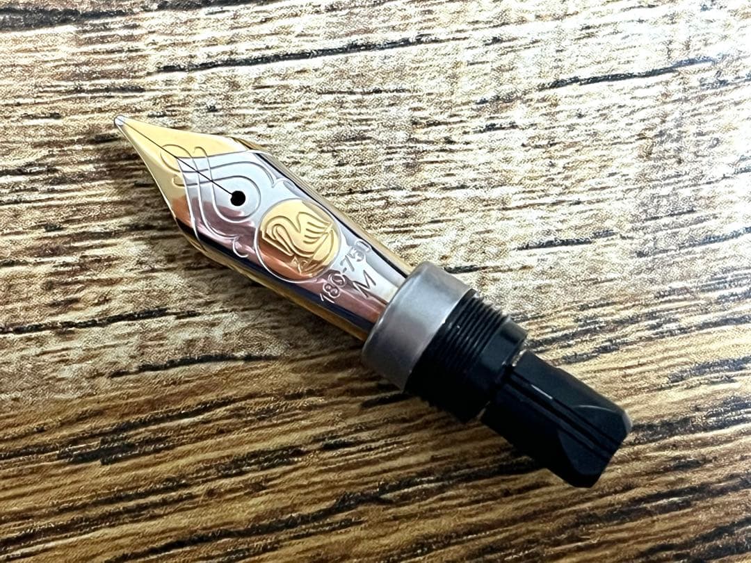 美品 ペリカン M800 ペン先ユニット M 中字 18C-750 - メルカリ