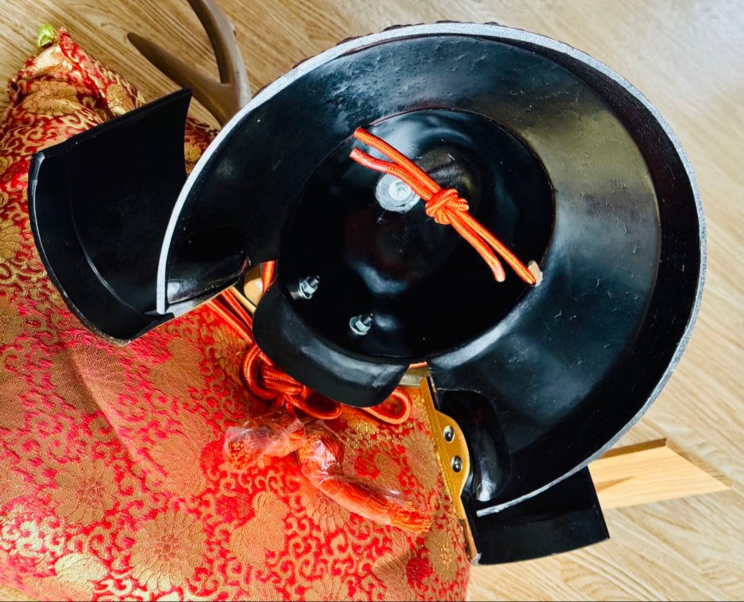 兜飾り　兜　山中鹿之助兜