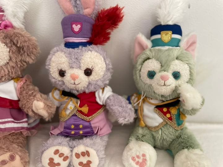 ダッフィーフレンズ　マーチングファン　SSぬいぐるみ　4体セット