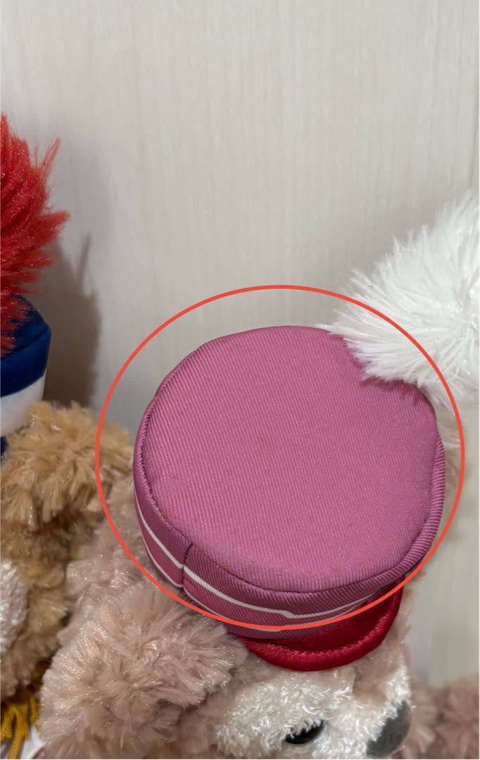 ダッフィーフレンズ　マーチングファン　SSぬいぐるみ　4体セット