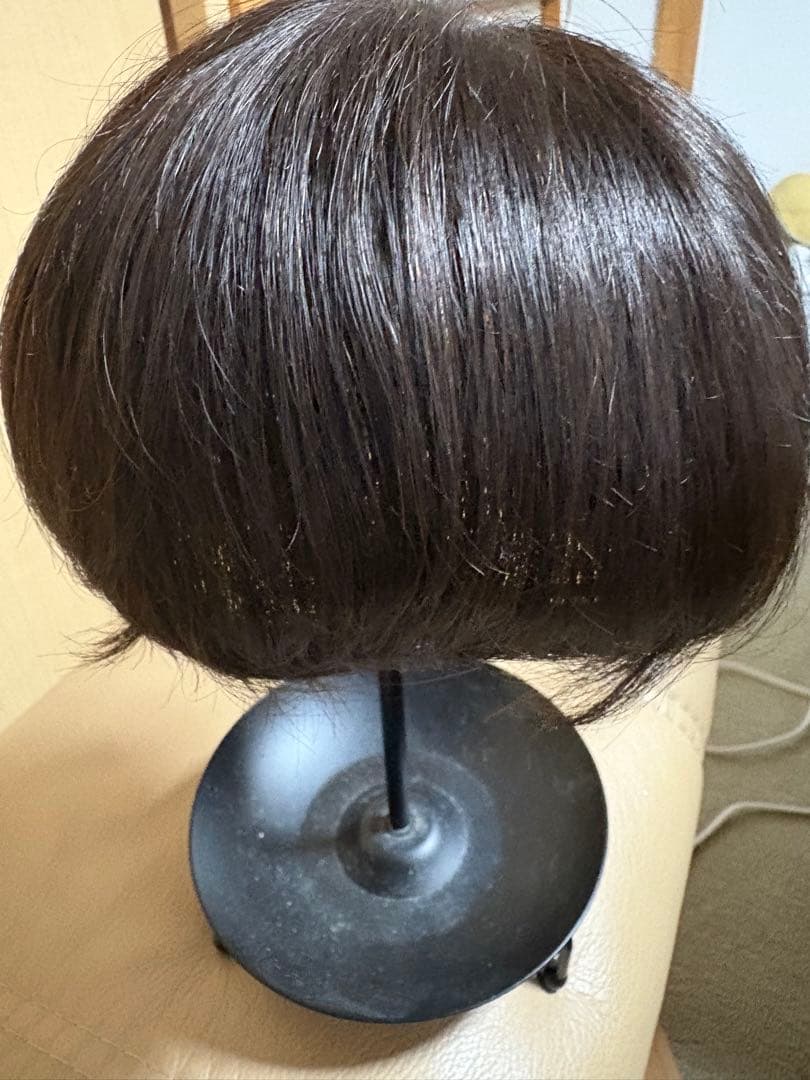 ダークブラウン ショートボブウィッグ