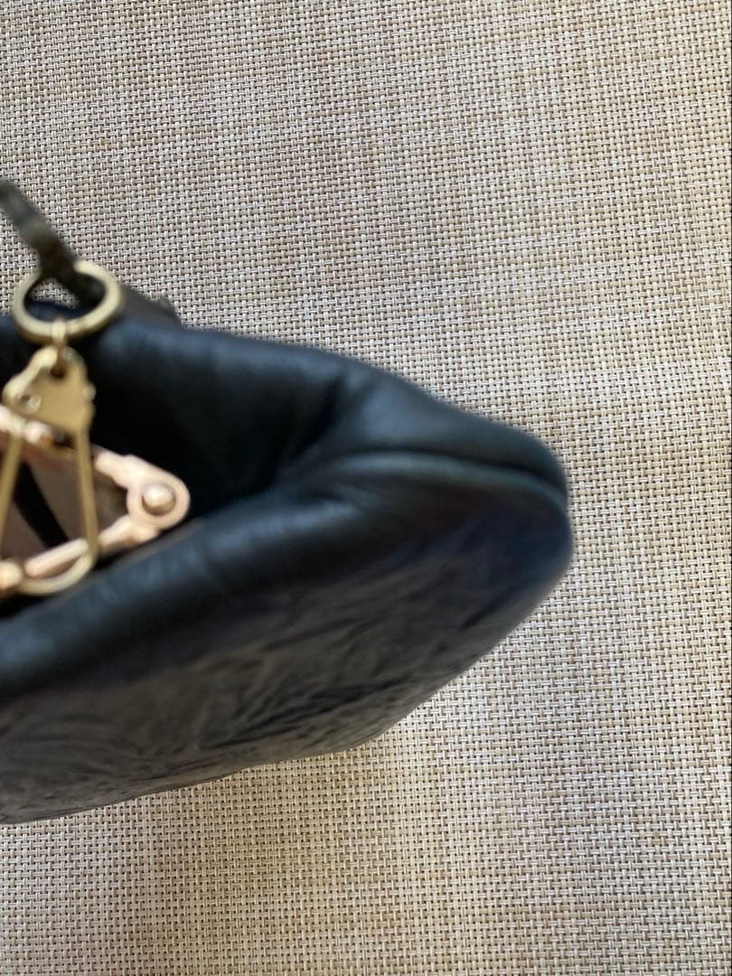 aoneco がま口　長財布　小銭入れ&カードケース付き