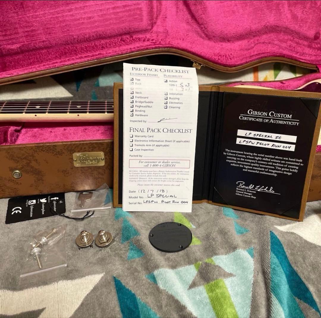 Gibsonギブソンカスタムレスポールスペシャル パイロットラン