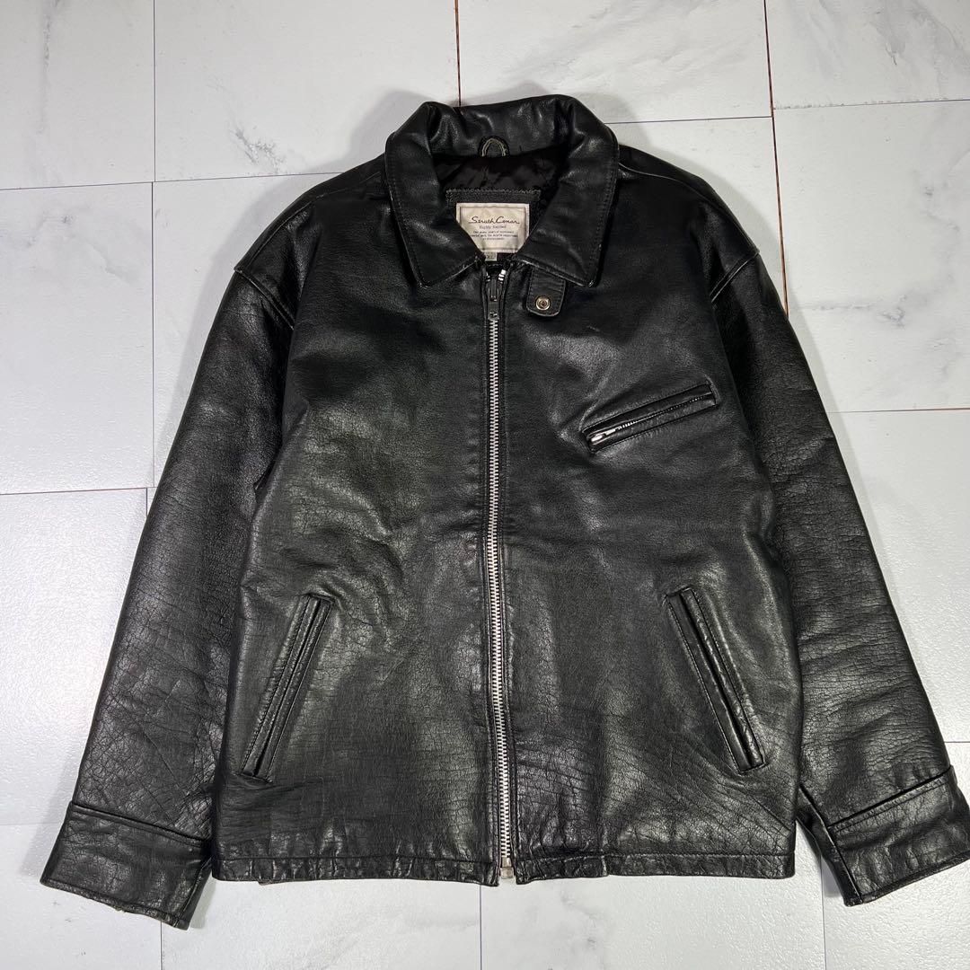 STRATH CONAR シングルライダースジャケット レザー 牛革 XL 2026年最新】STRATH CONARの人気アイテム - メルカリ