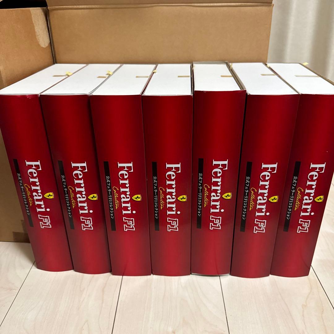 アシェット　公式フェラーリF1コレクション84台セット