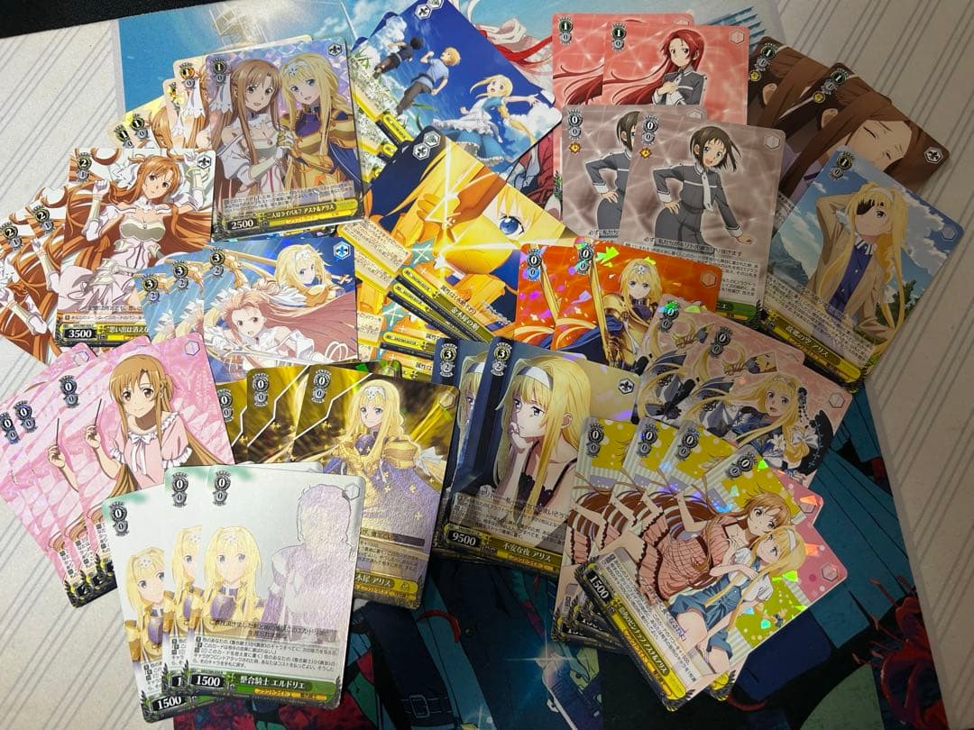 ヴァイスシュヴァルツSAO 8宝マザーズロザリオデッキパーツ枝風