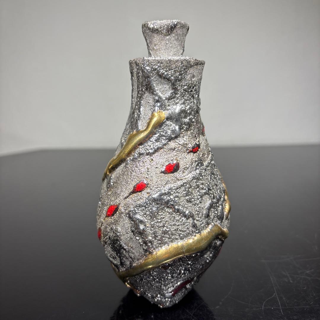 真作　市川透　徳利