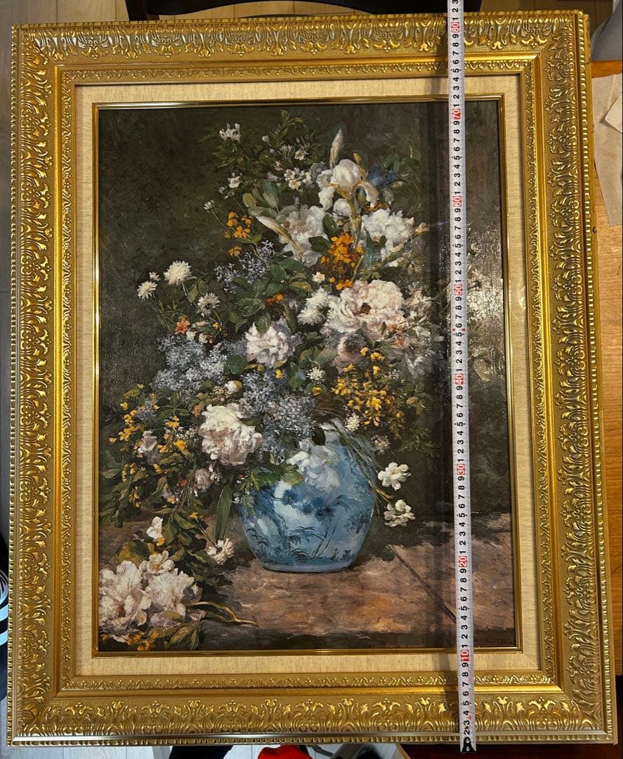 P*l様 【新品未使用】ルノワール　春の花　15号　立体複製画