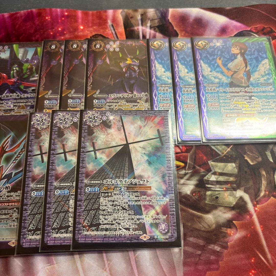 紫エヴァ デッキパーツ 碇シンジ シンクロ率∞