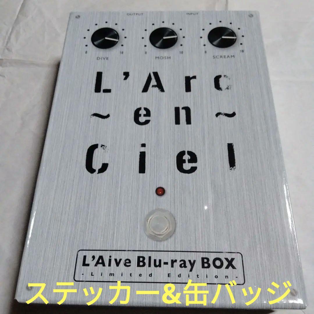 L'Aive Blu-ray BOXからステッカーセット＆缶バッジセット★ラルク L'Aive Blu-ray BOXからステッカーセット＆缶バッジセットラルク 2025