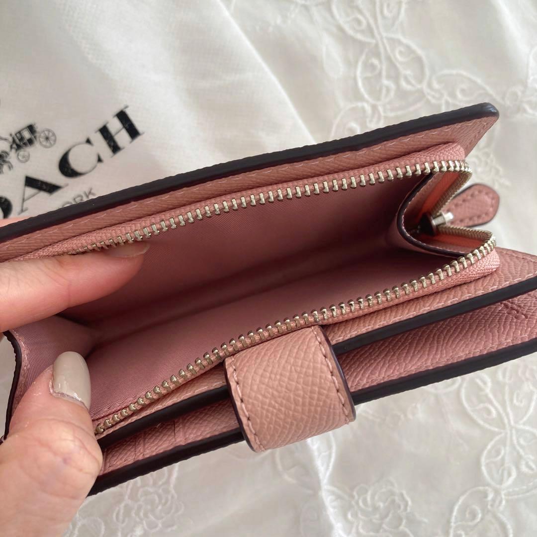 （専用出品）　COACH　コーチ　二つ折り　財布 保存袋付き