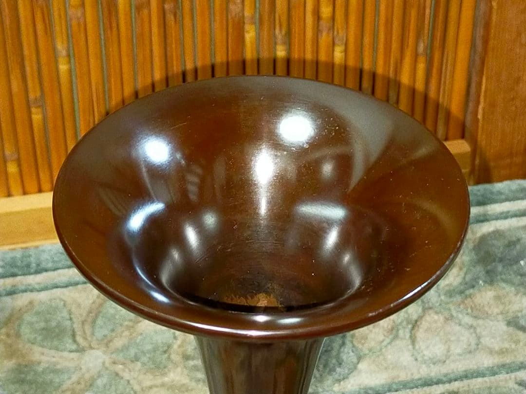♥新品♥　能作一佳　♥　花瓶　周素觚　銅製　花器　花入れ　茶道具