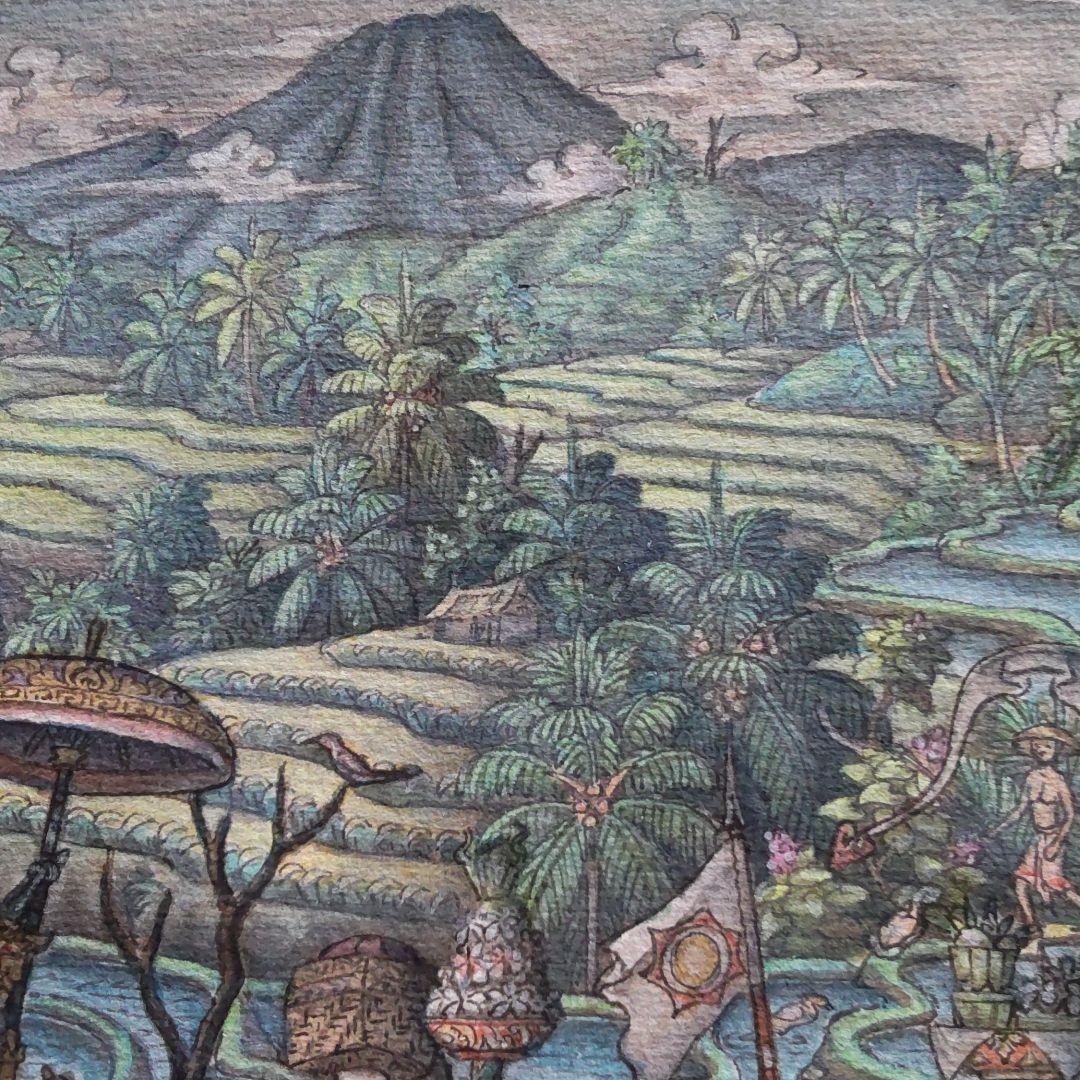 メカルメ。バリ島 絵画です。