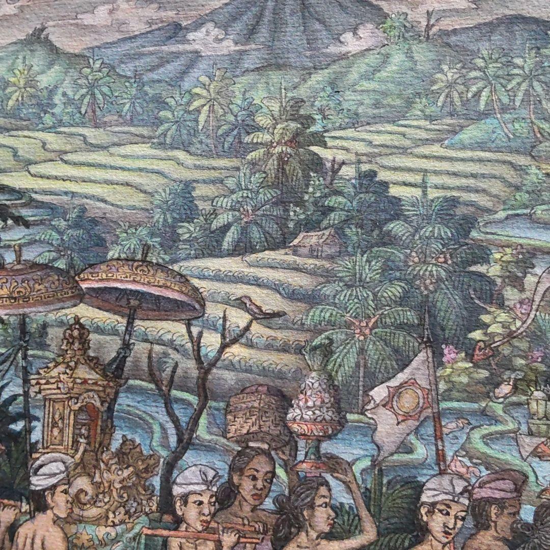 メカルメ。バリ島 絵画です。