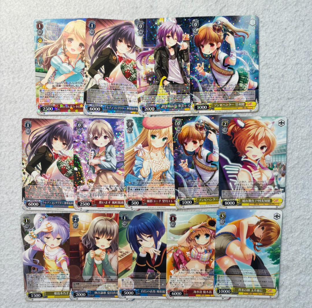 ヴァイスシュヴァルツ ガールフレンド（仮) カード80枚以上まとめ売り