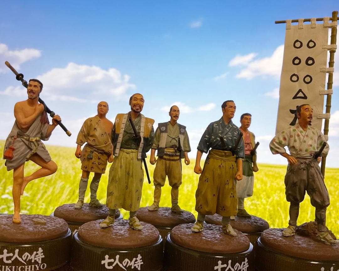 黒澤明 七人の侍 フィギュア」 Yahoo!オークション - 海洋堂 黒澤明