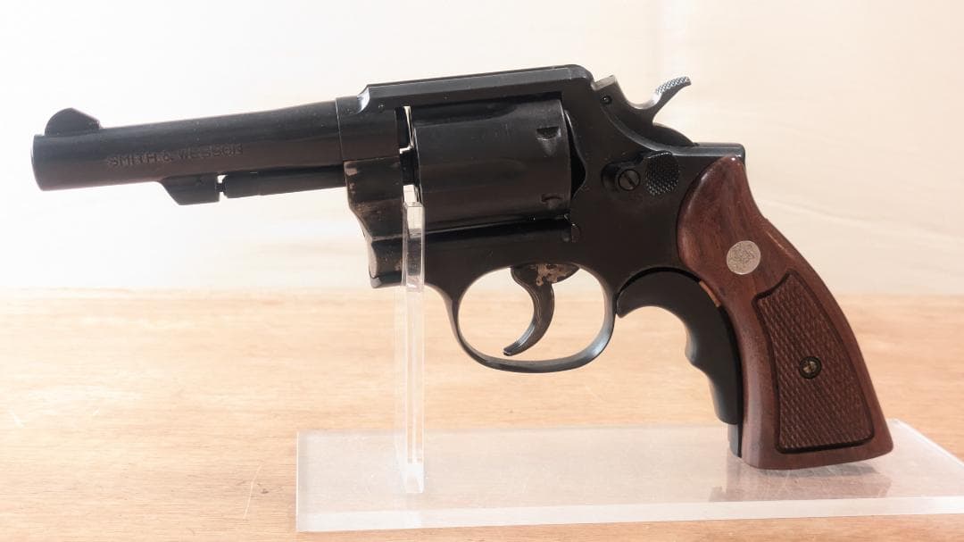 コクサイ　S&W M10 FBI SP HW モデルガン 限定木グリ