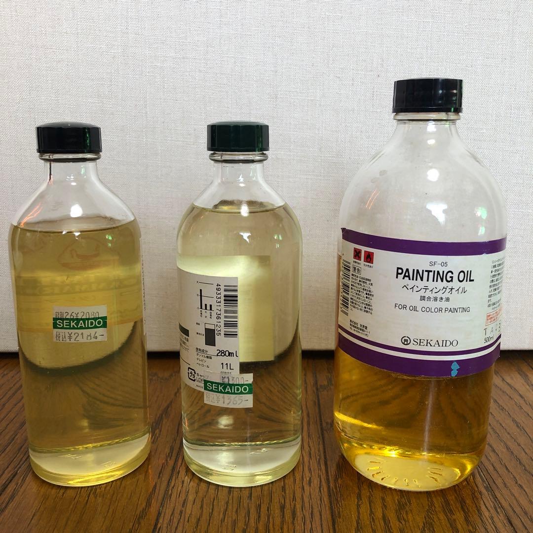 名村油彩筆25本ラファエル・レンブラント・刷毛【34本セット】オイル3本セット