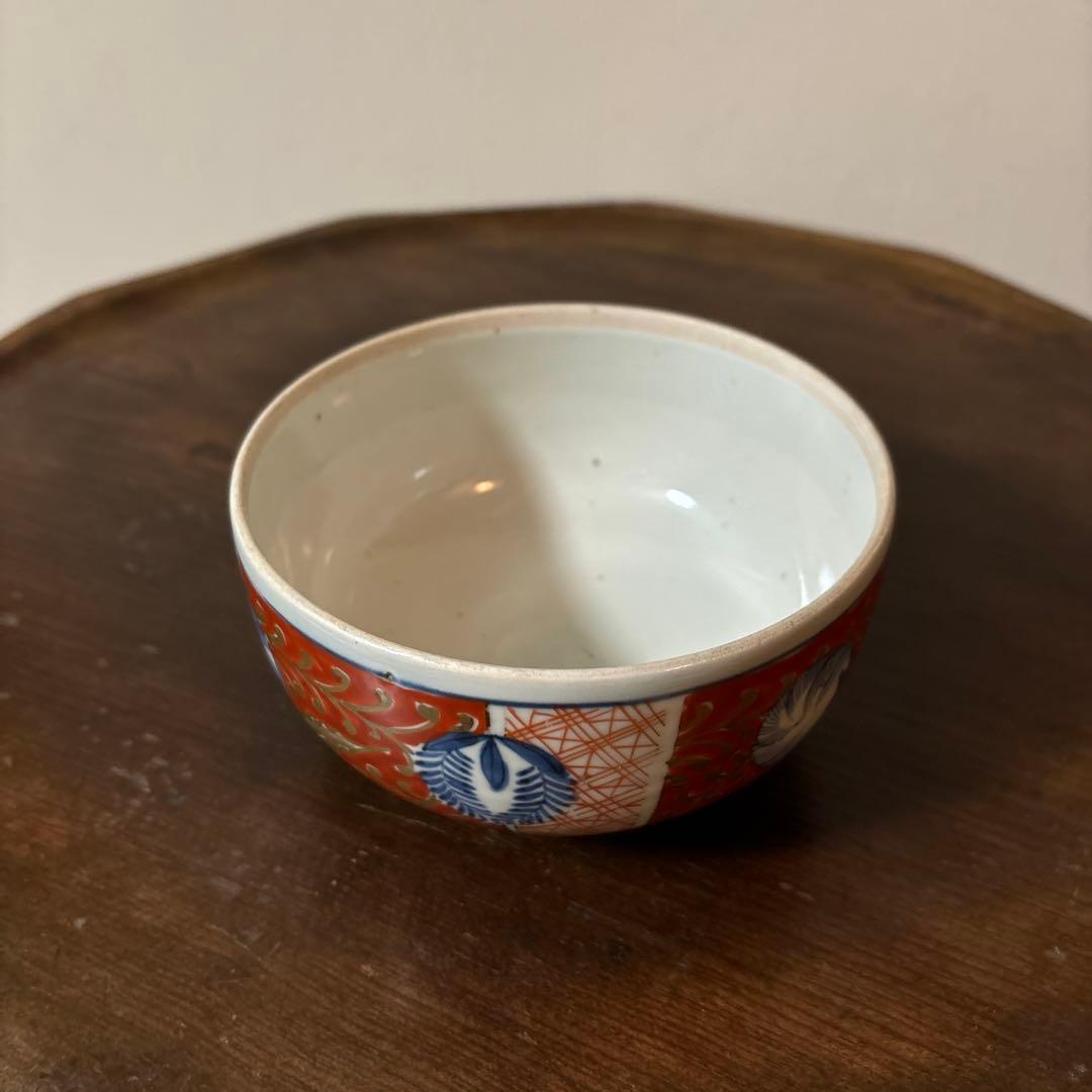 古伊万里　菓子器　蓋物　明治前後　喰籠　古道具　アンティーク　骨董　李朝