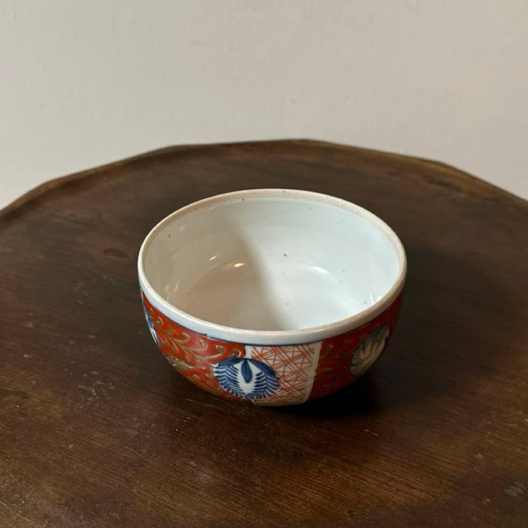 古伊万里　菓子器　蓋物　明治前後　喰籠　古道具　アンティーク　骨董　李朝