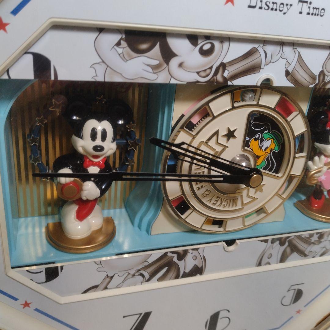 セイコー Disney Time FW695G 掛時計 カラクリ時計 八角形