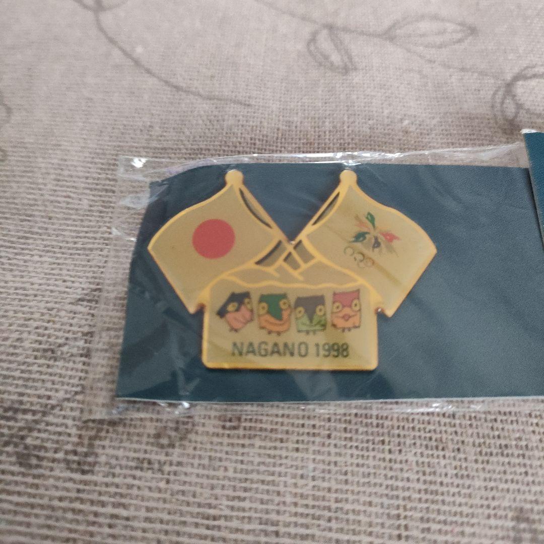 NAGANO 1998 ピンバッジ 長野オリンピック ピンバッジ - メルカリ