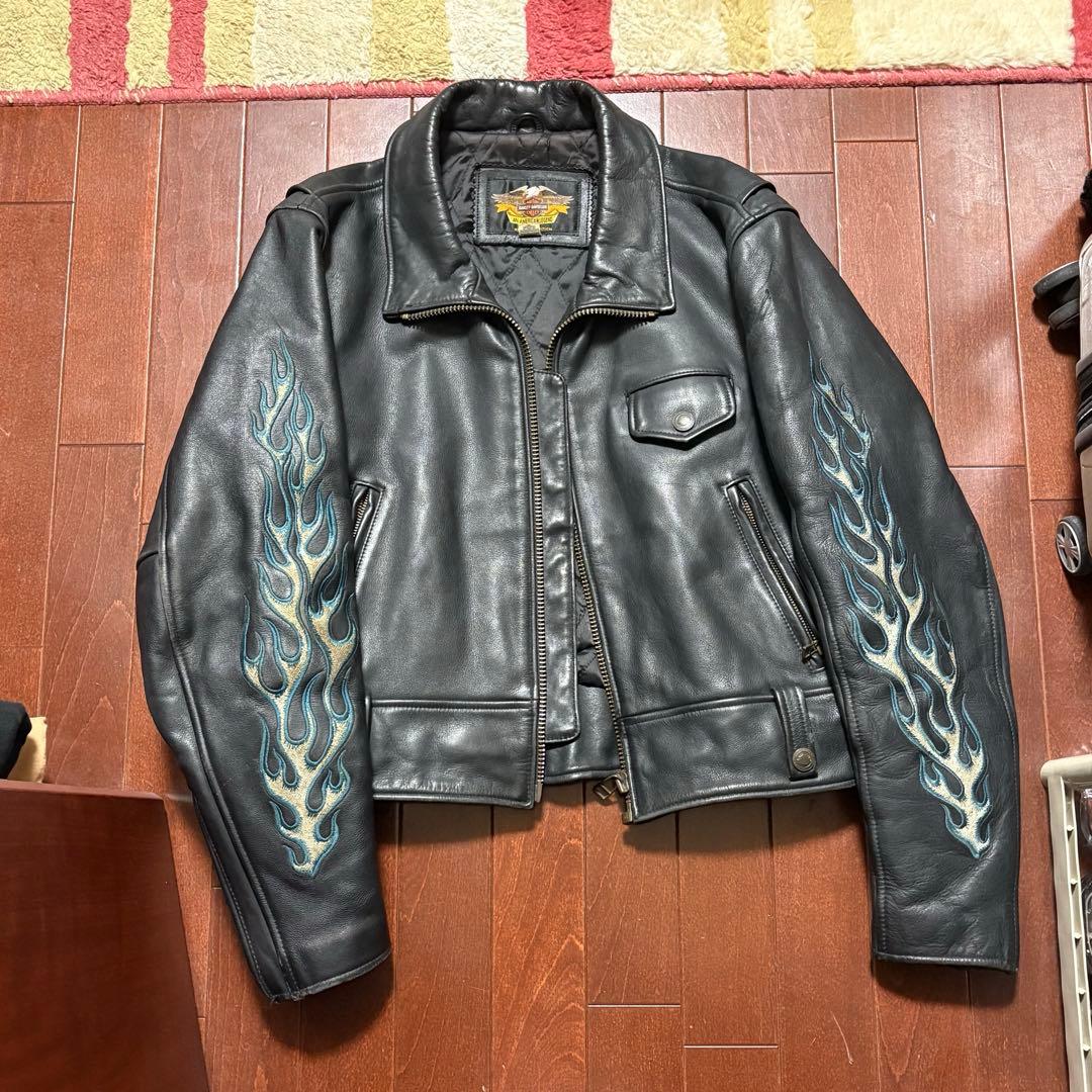 ハーレーダビッドソン レザージャケット ライダースジャケット 革