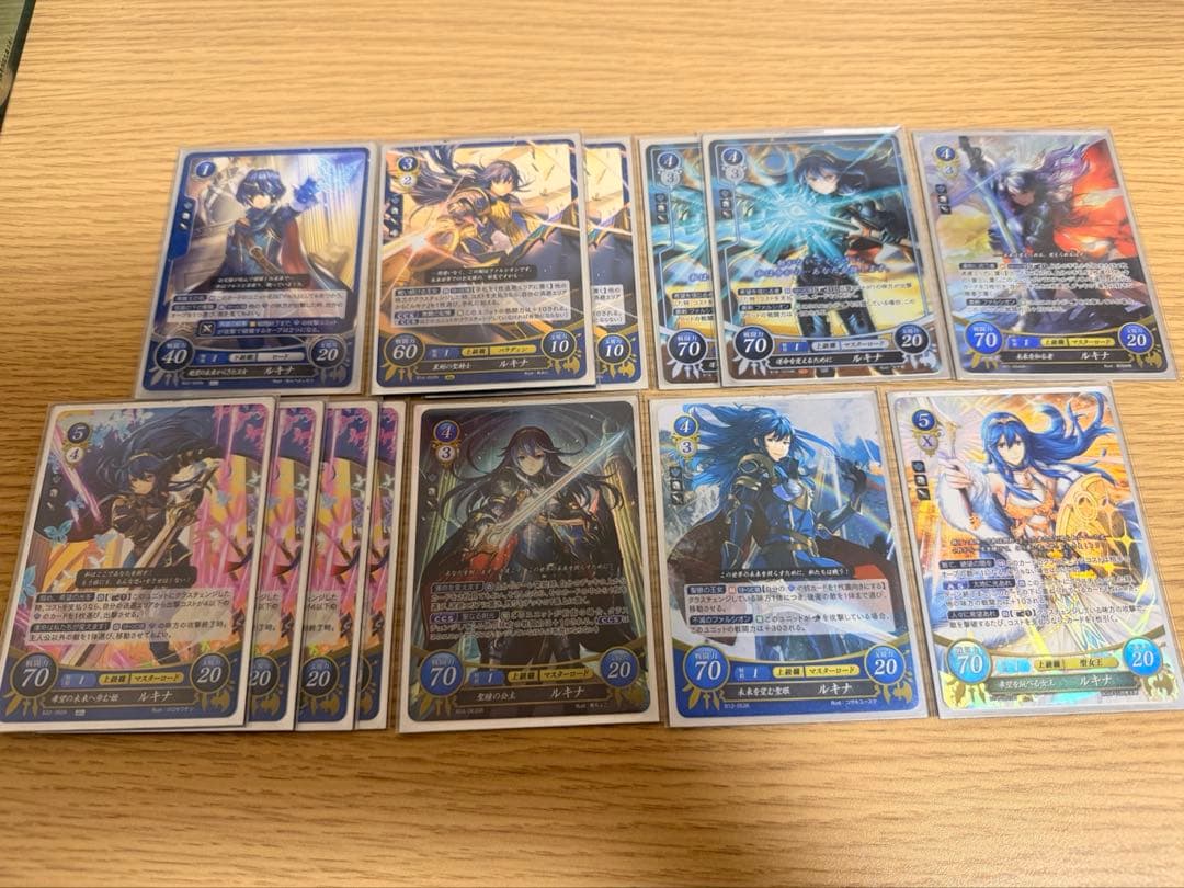 【FEサイファ】ルキナデッキ　（青紫）