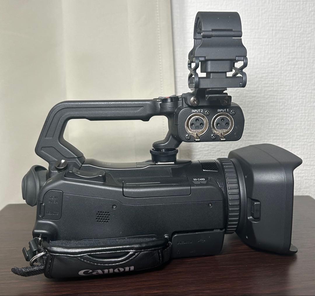 CANON XA70+大容量バッテリーBP-828×2個セット